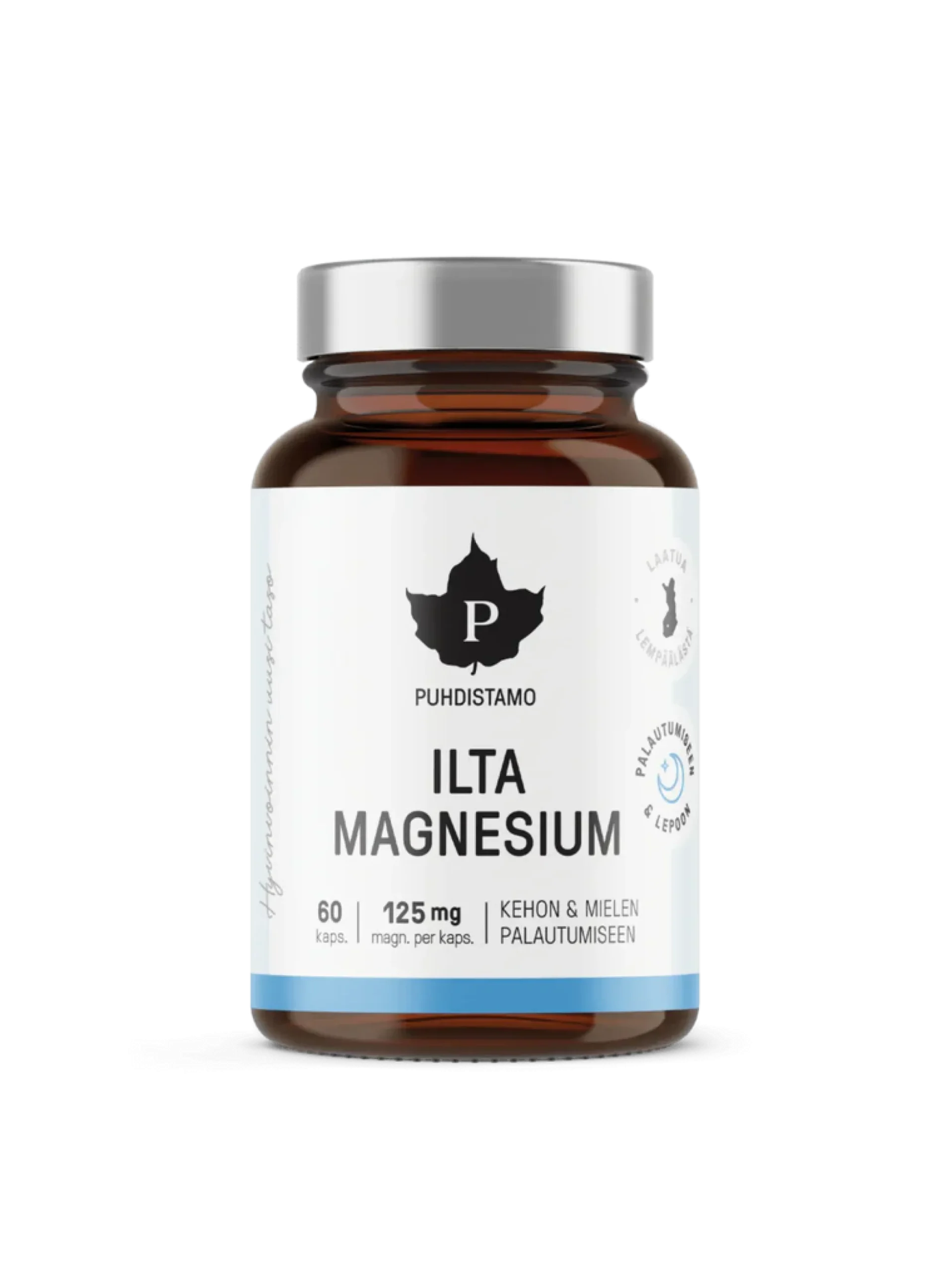 Puhdistamo Ilta Magnesium 60 kaps