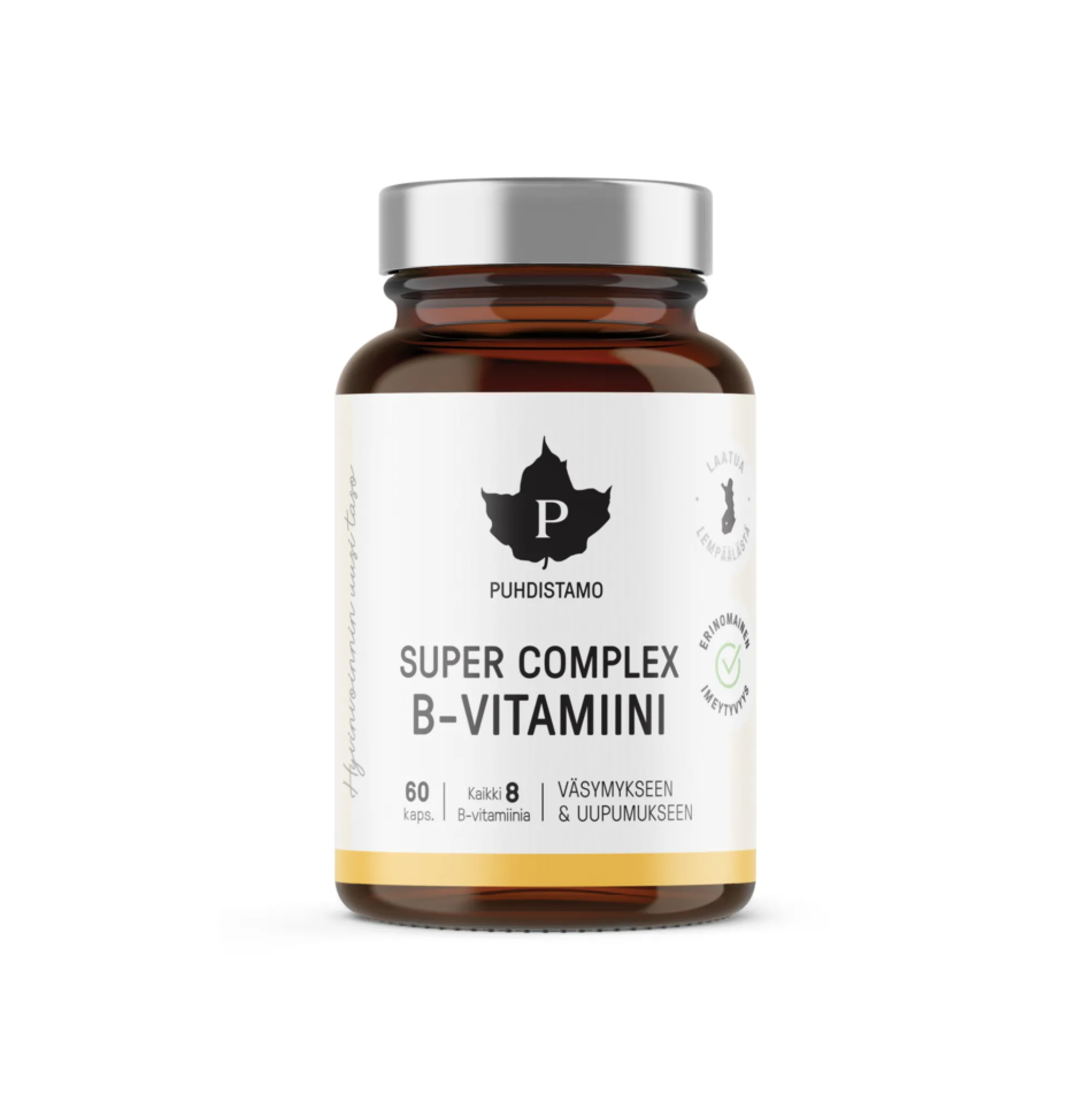 Puhdistamo Super Complex B-vitamiini 60 kaps