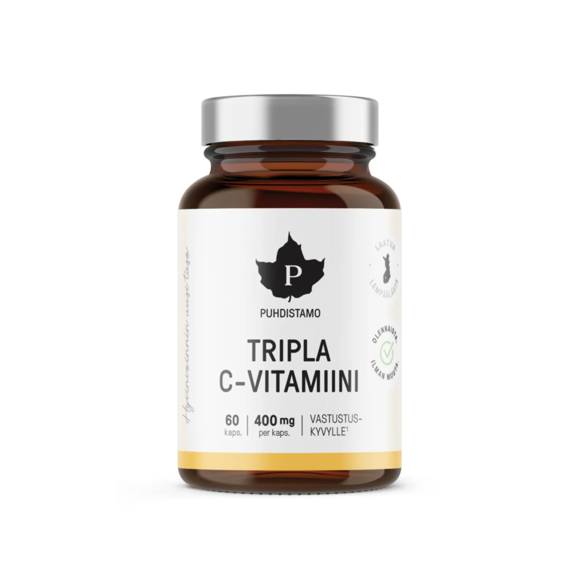 Puhdistamo Tripla C-vitamiini 60 kaps