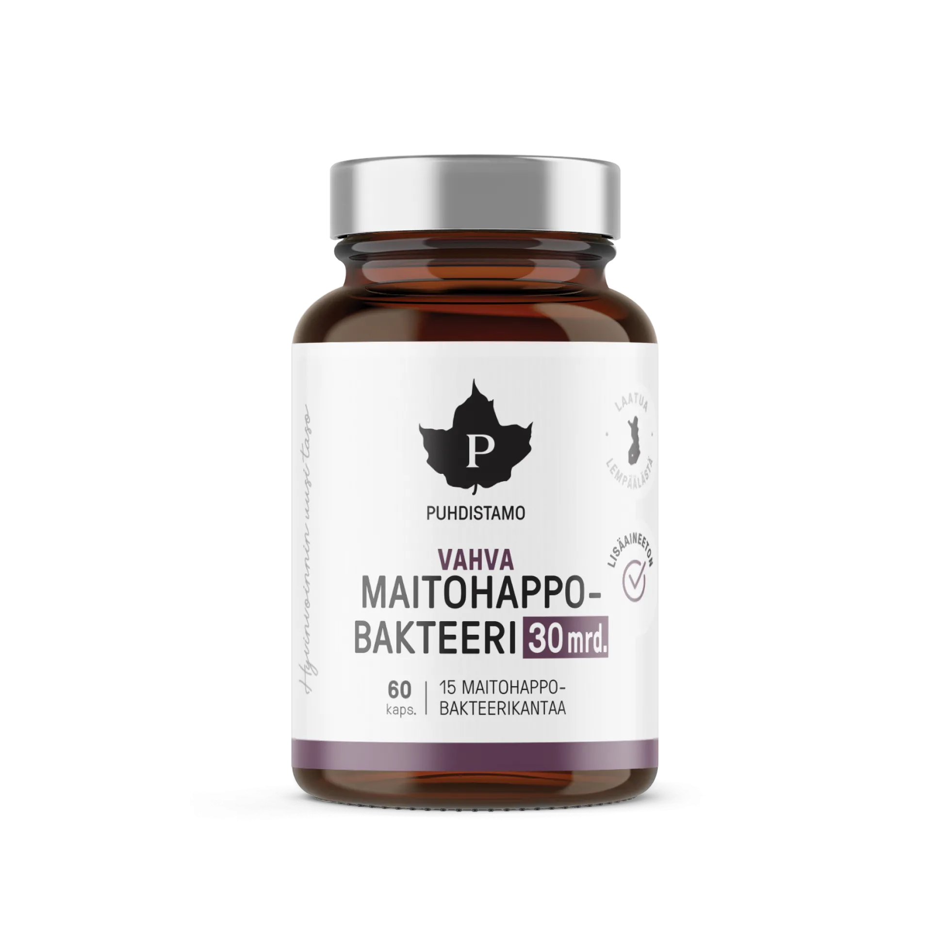 Puhdistamo Vahva Maitohappobakteeri 30mrd. 60kaps