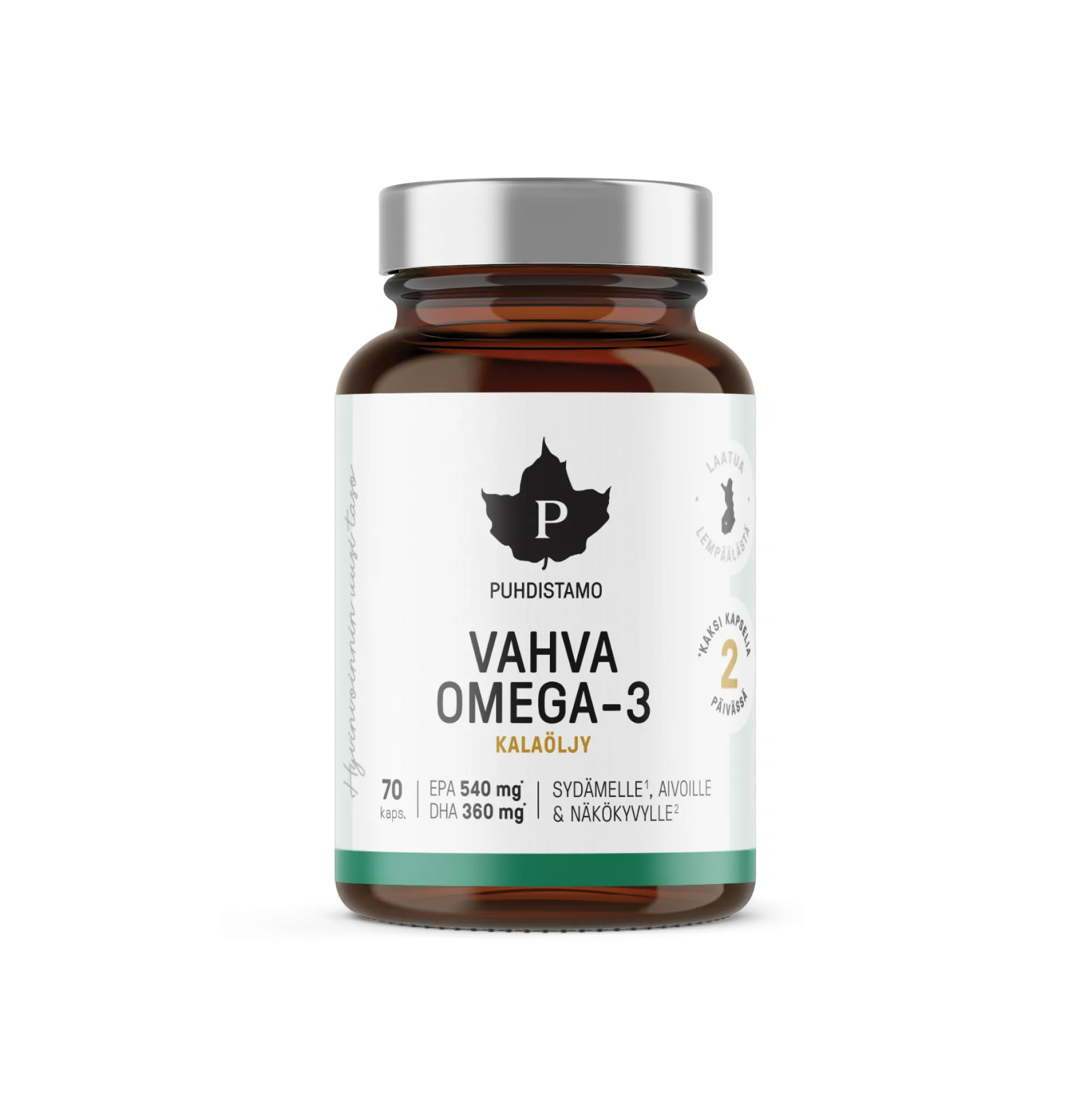 Puhdistamo Vahva Omega-3 - 70 kaps