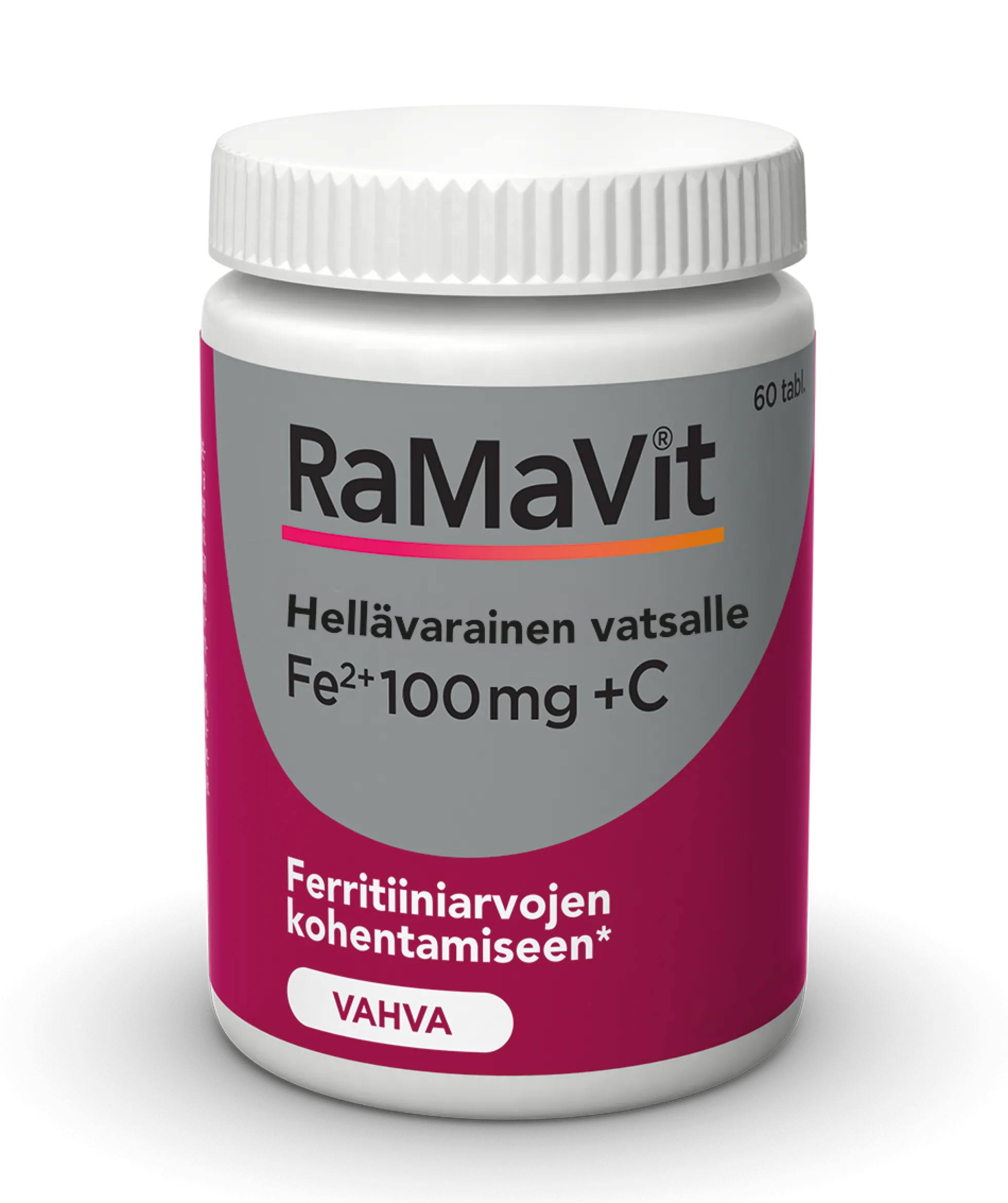 Ramavit Rauta 100 mg 60 tablettia