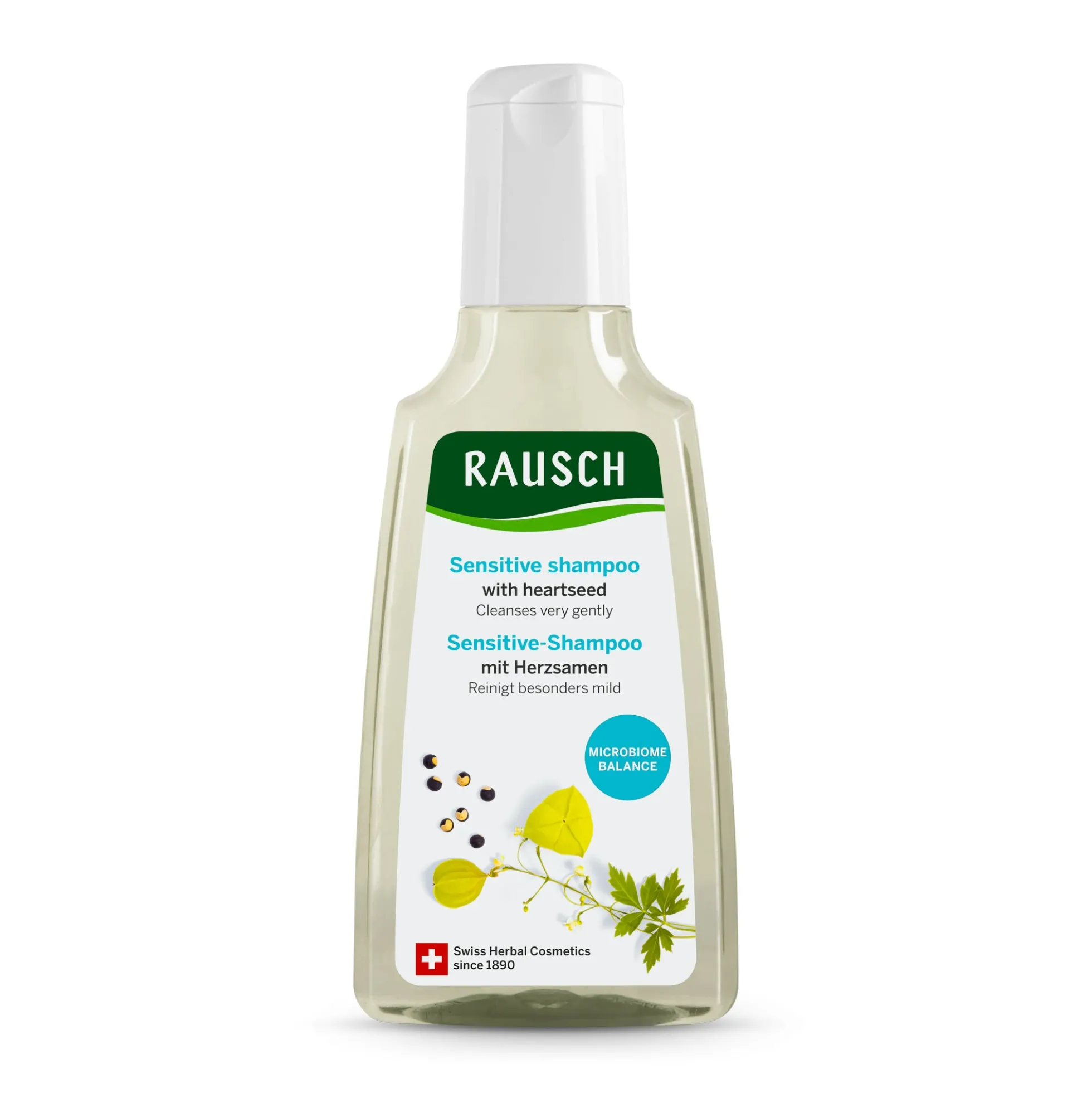 RAUSCH herkän hiuspohjan Sydänsiemen shampoo 200 ml