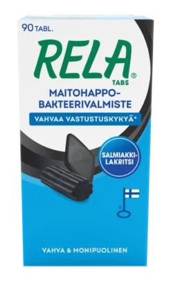 Rela Tabs Salmiakki-Lakritsi 90 tabl