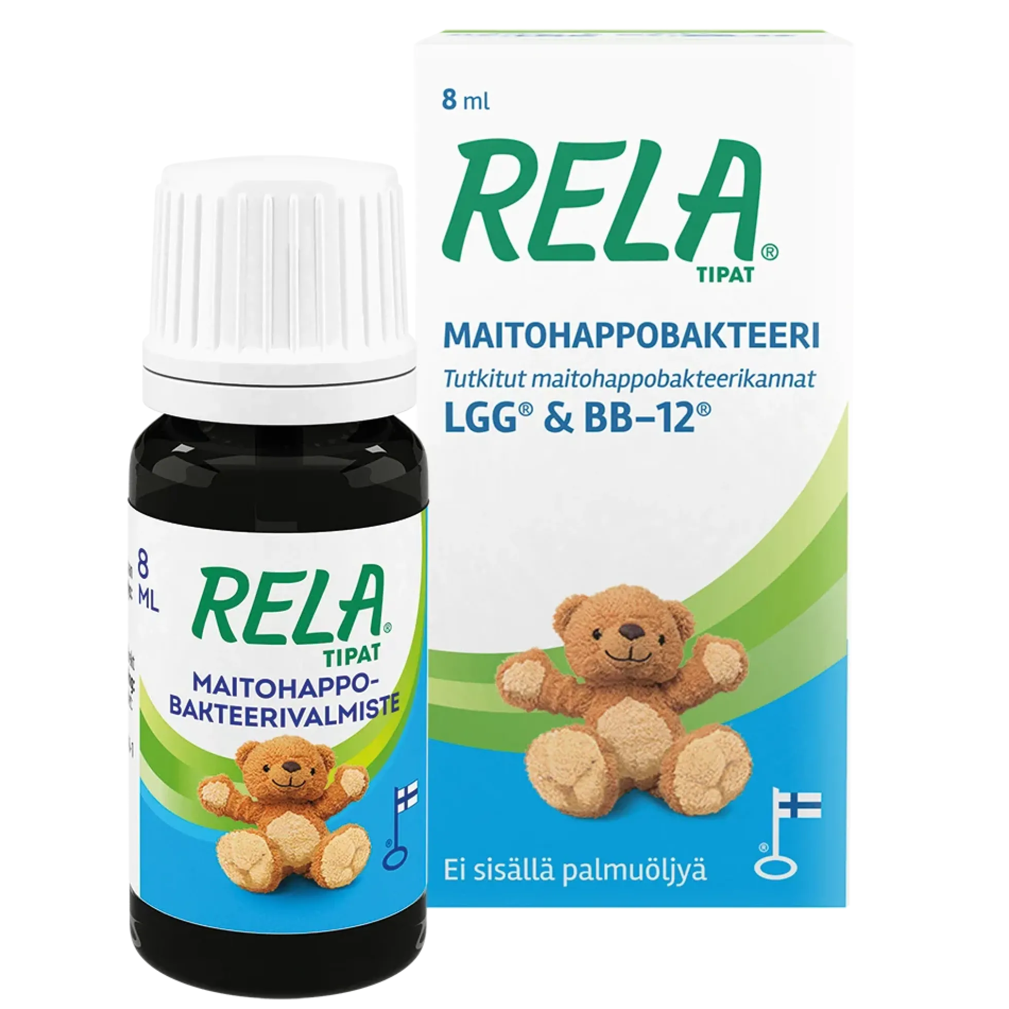 Rela Tipat 8 ml - maitohappobakteeritipat vauvalle