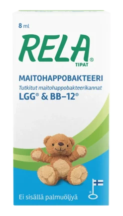 Rela Tipat 8 ml - maitohappobakteeritipat vauvalle