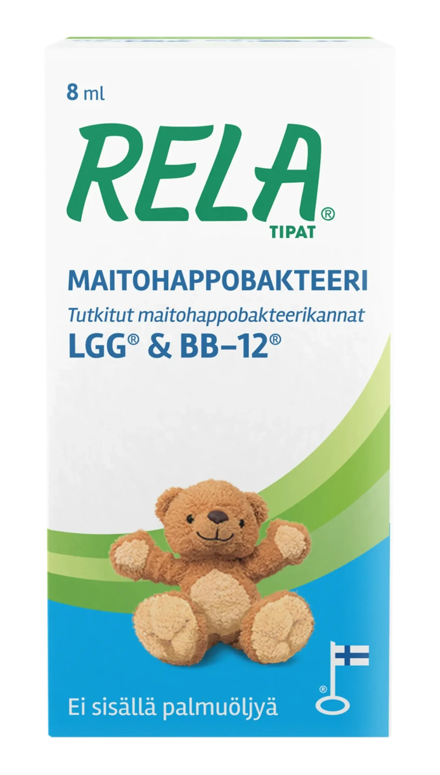 Rela Tipat 8 ml - maitohappobakteeritipat vauvalle