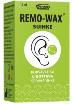REMO-WAX EAR SPRAY korvasuihke vahatulpan ennaltaehkäisyyn ja hoitoon 10 ml