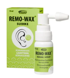 REMO-WAX EAR SPRAY korvasuihke vahatulpan ennaltaehkäisyyn ja hoitoon 10 ml
