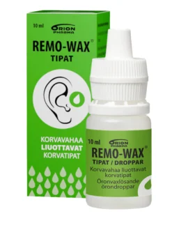 REMO-WAX KORVATIPAT korvavahan liuotukseen 10 ml tai 5x10 ml