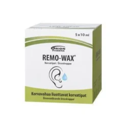 REMO-WAX KORVATIPAT korvavahan liuotukseen 10 ml tai 5x10 ml