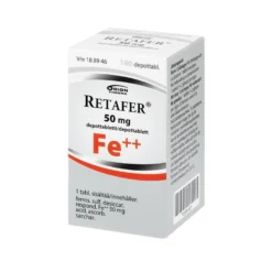 RETAFER 50 mg rautalääke 100 depottablettia