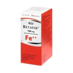 RETAFER 100 mg rautalääke -eri pakkauskokoja