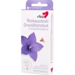 RFSU Raskaustesti puikko 1 kpl