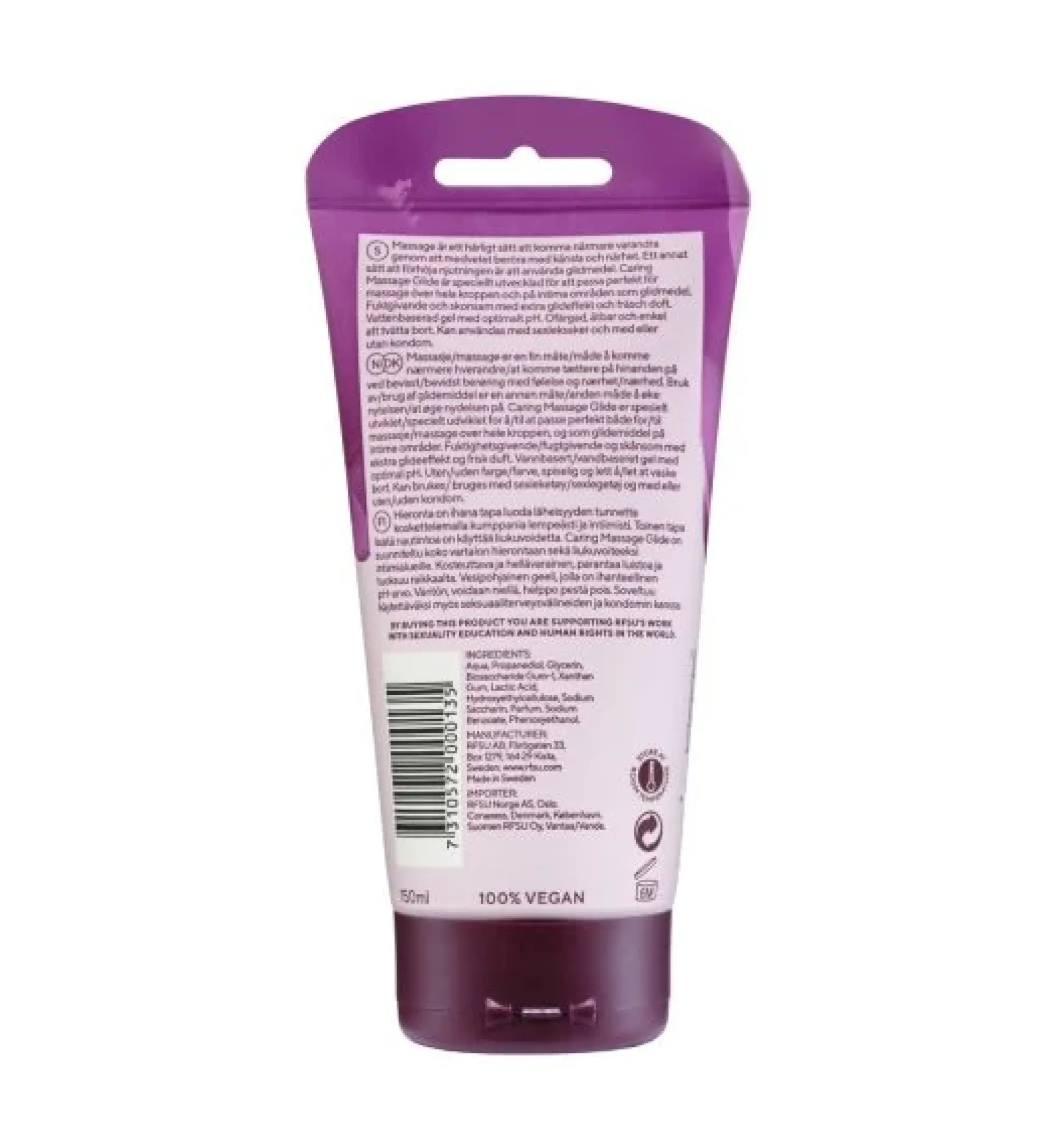 RFSU Sense Me Caring Massage Glide 150 ml