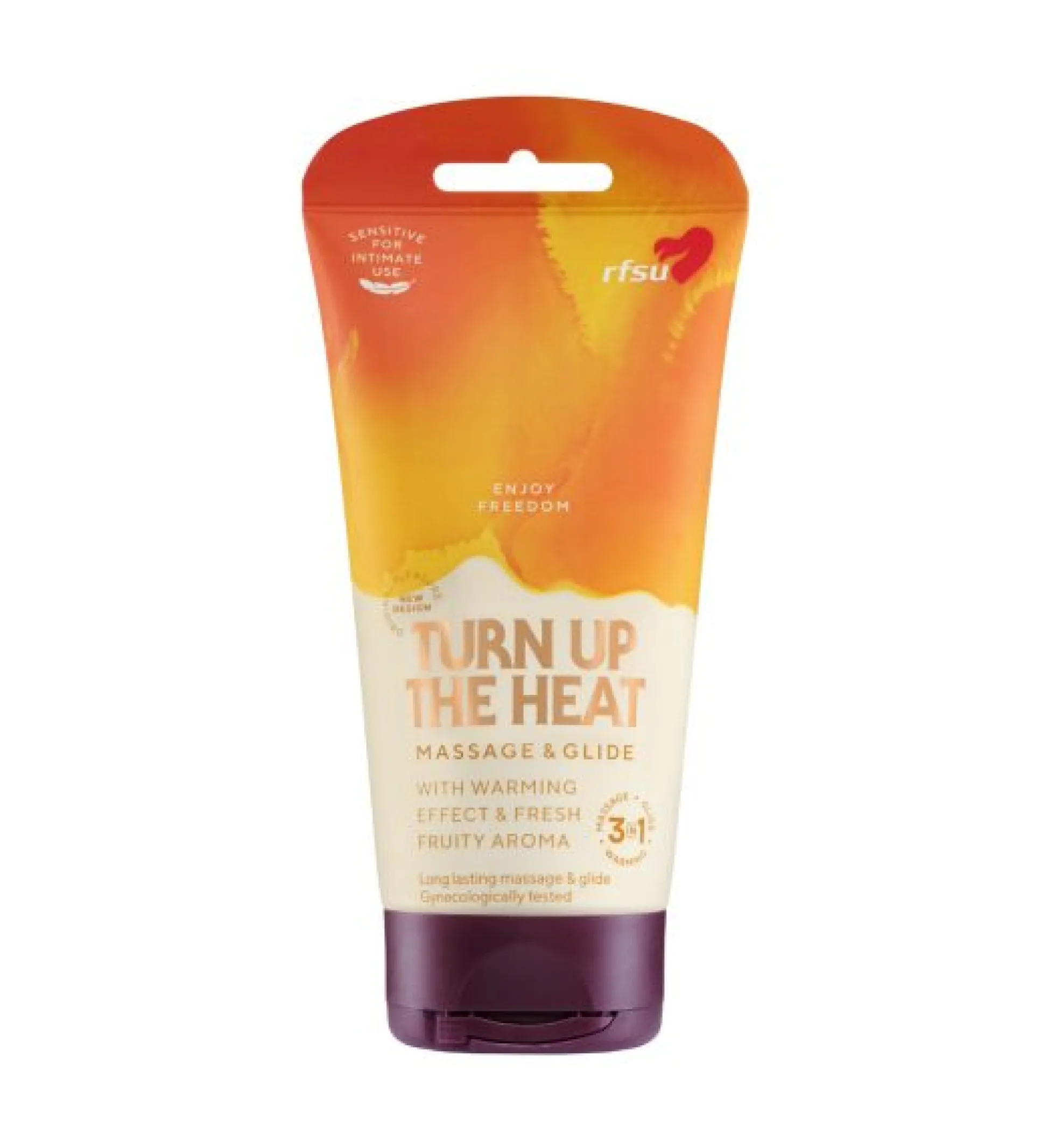 RFSU Turn up the Heat Massage Glide -liukuvoide 150 ml