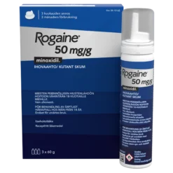 Rogaine 50 mg/g ihovaahto 3 x 60 g