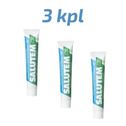 Salutem hammastahna 0,15% F säästöpakkaus 3 x 70g