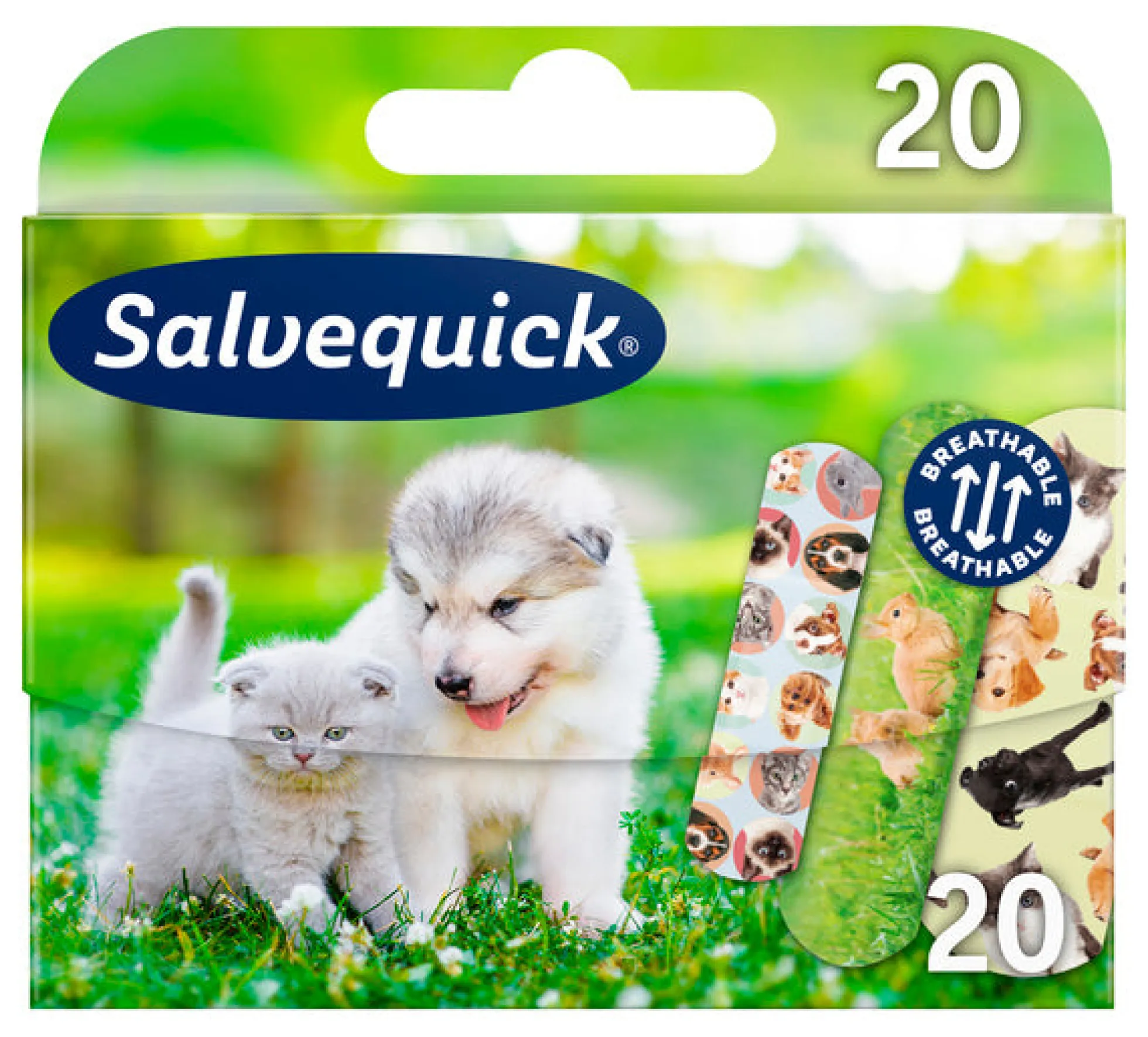 Salvequick Animals laastari 20 kpl