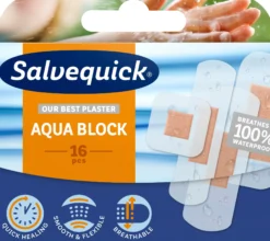 Salvequick Aqua Block laastari 16 kpl