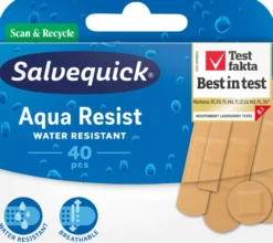 Salvequick Aqua Resist muovilaastari 40 kpl