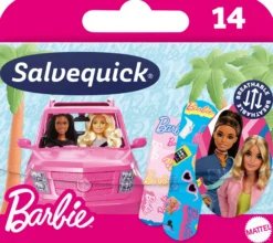 Salvequick Barbie lastenlaastari 14 kpl