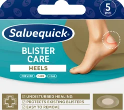 Salvequick Blister Care Heels rakkolaastari 5kpl