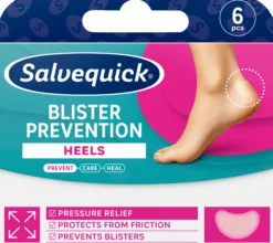 Salvequick Blister Prevention Heels rakkolaastari 6 kpl
