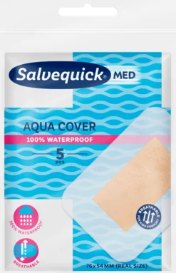 Salvequick Med Aqua Cover laastari 5kpl