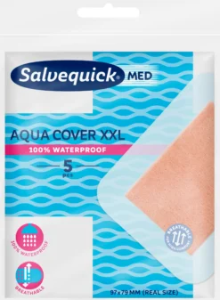 Salvequick Med Aqua Cover XXL laastari 5 kpl