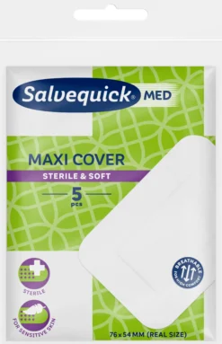 Salvequick Med Maxi Cover laastari 5 kpl