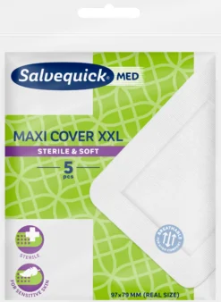 Salvequick Med Maxi Cover XXL laastari 5 kpl