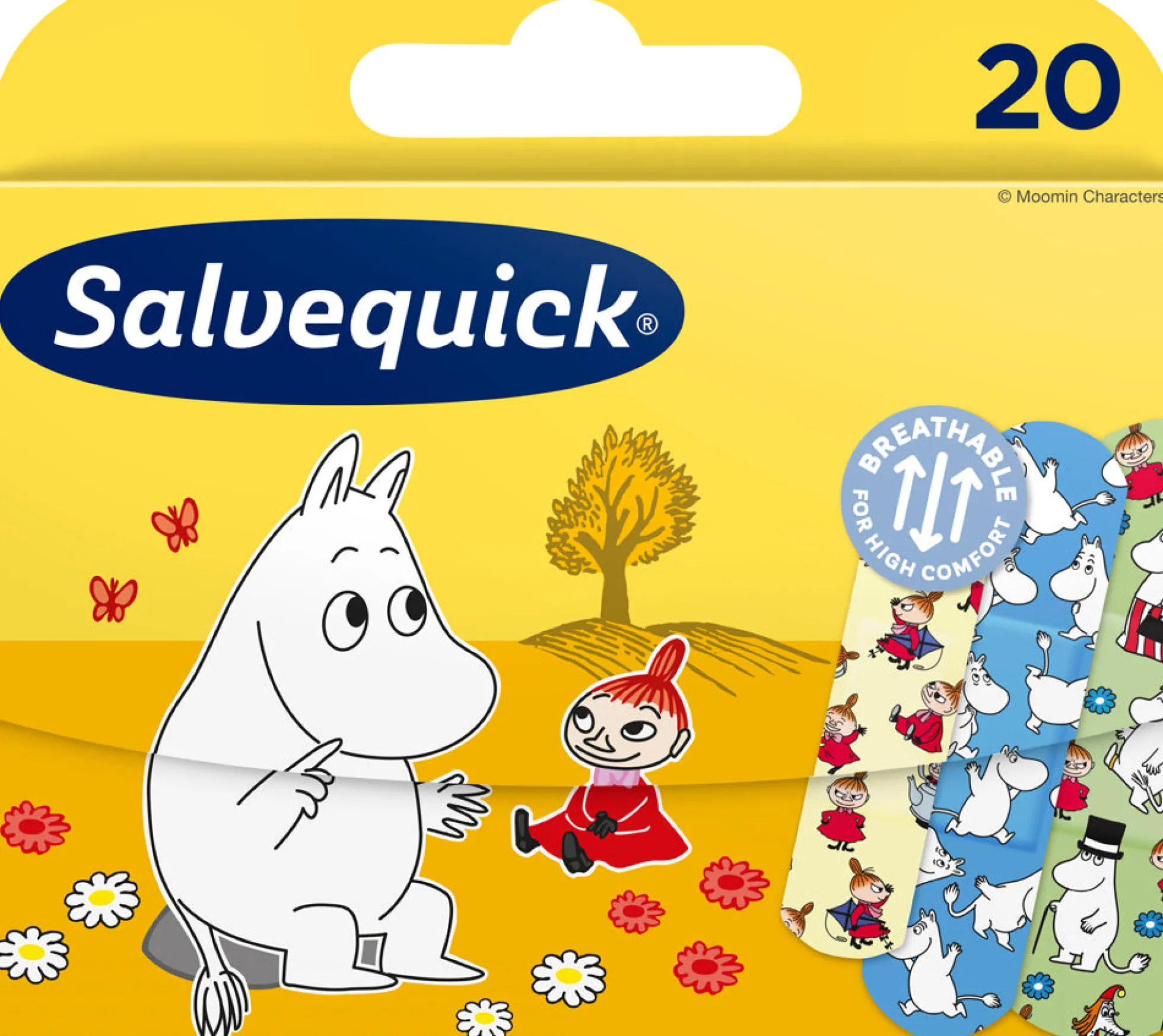 Salvequick Muumi lastenlaastari 20 kpl