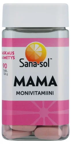 Sana-Sol Mama monivitamiini tabletti 90 kpl