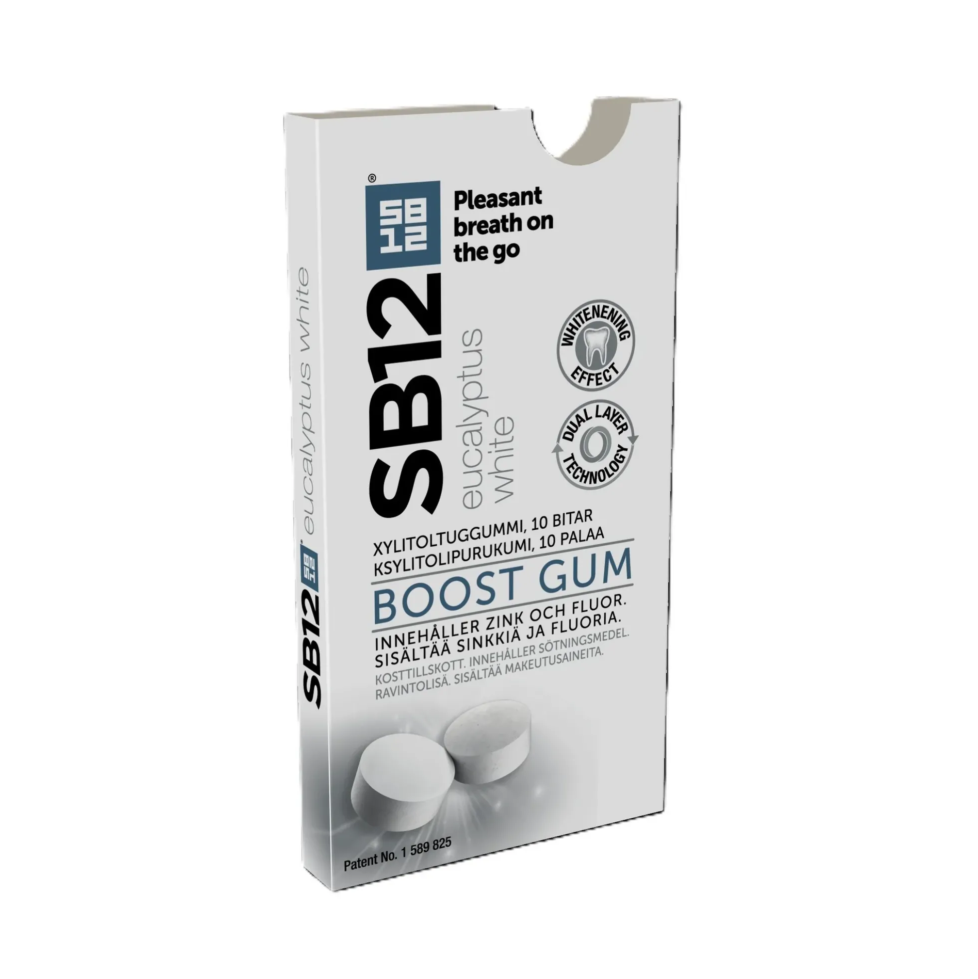 SB12 Boost Eucalyptus White Purukumi 10 kpl
