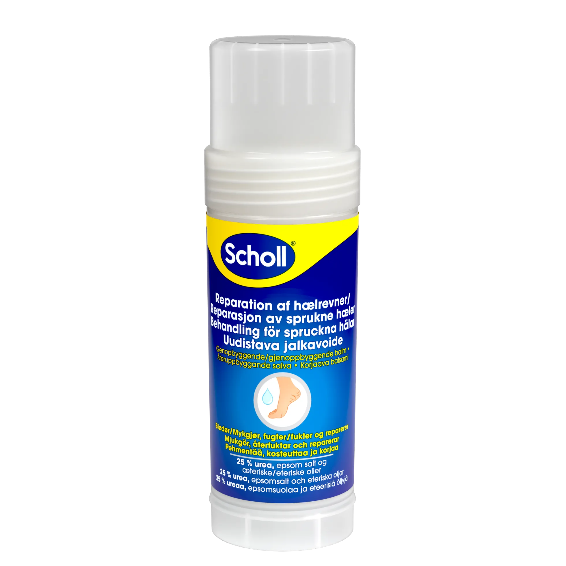 Scholl Kantapäävoidepuikko halkeileville kantapäille 70g