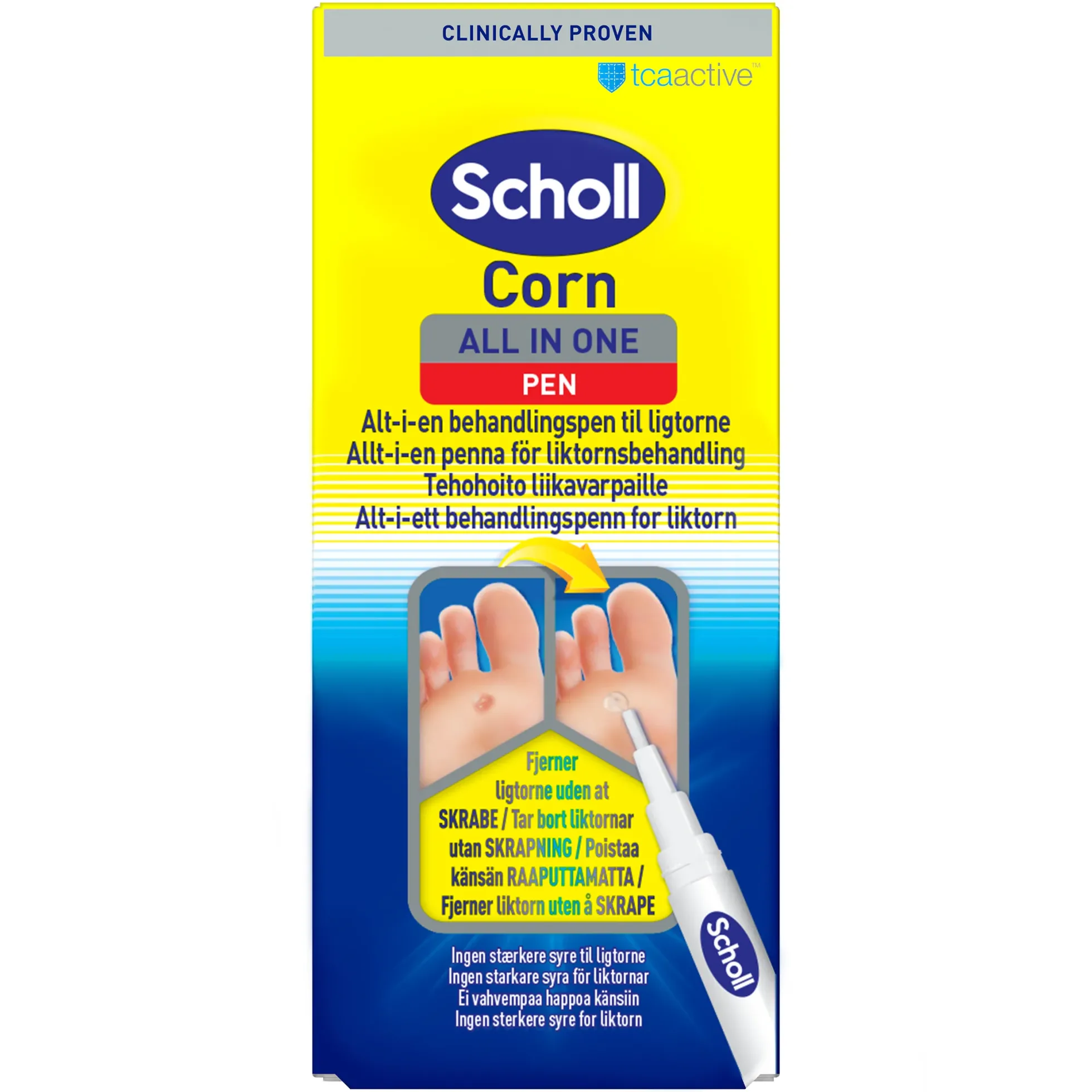 Scholl Tehohoito liikavarpaille TCA 4 ml