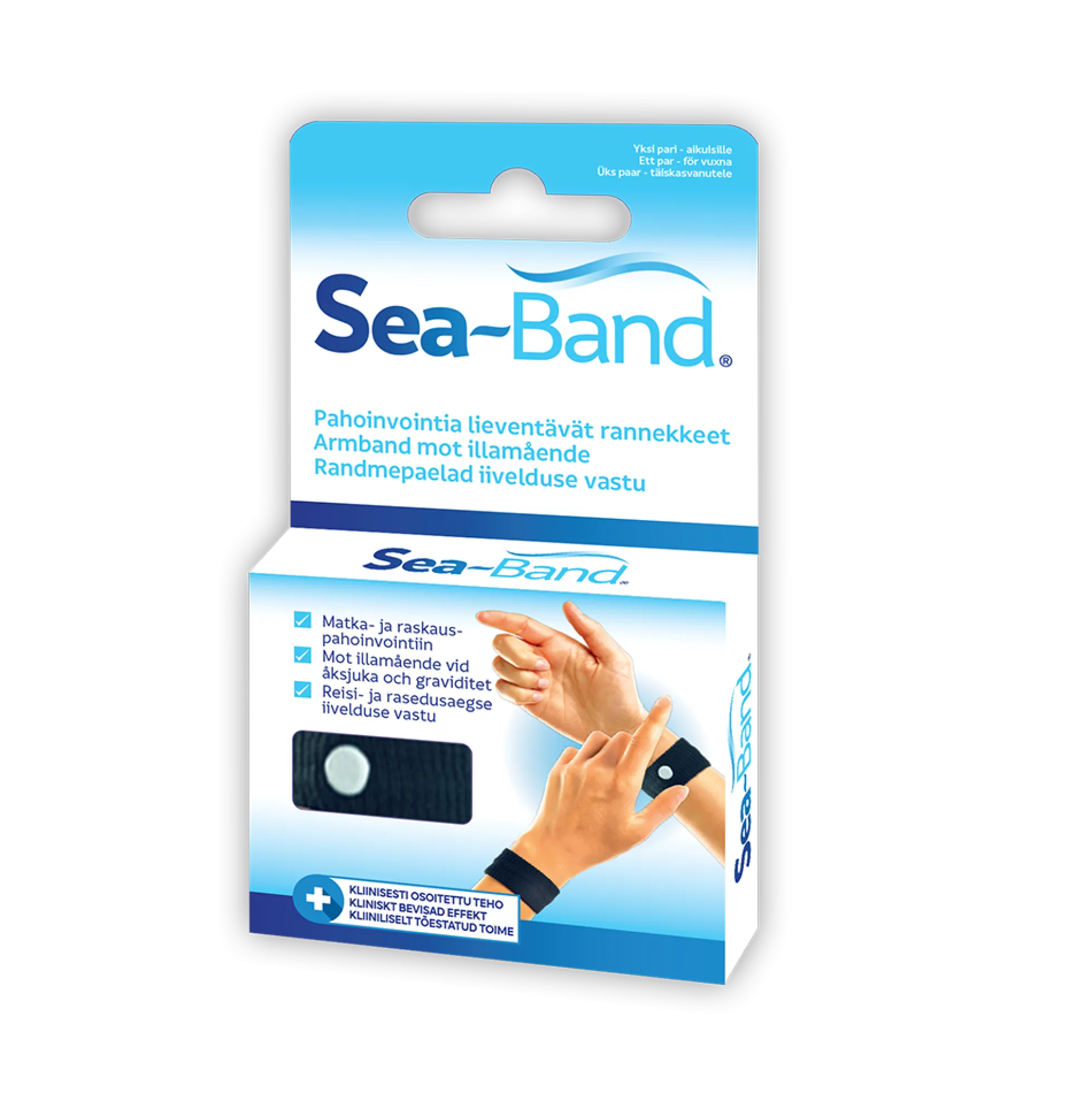 Sea-Band pahoinvointirannekkeet
