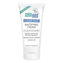 Sebamed Clear Face Mattifying Cream mattapinnan jättävä voide 50 ml