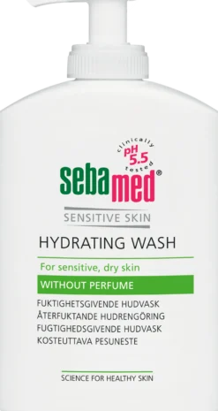 Sebamed Hydrating Body Wash PARFUME-FREE - Hajusteeton pesuneste 300 ml