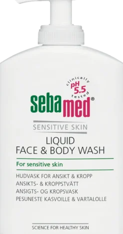 Sebamed Liquid Face & Body Wash -pesuneste - eri kokoja