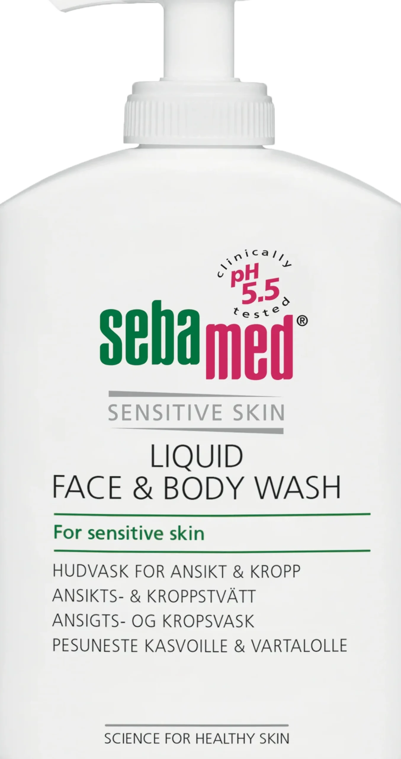 Sebamed Liquid Face & Body Wash -pesuneste - eri kokoja