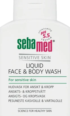 Sebamed Liquid Face & Body Wash -pesuneste - eri kokoja