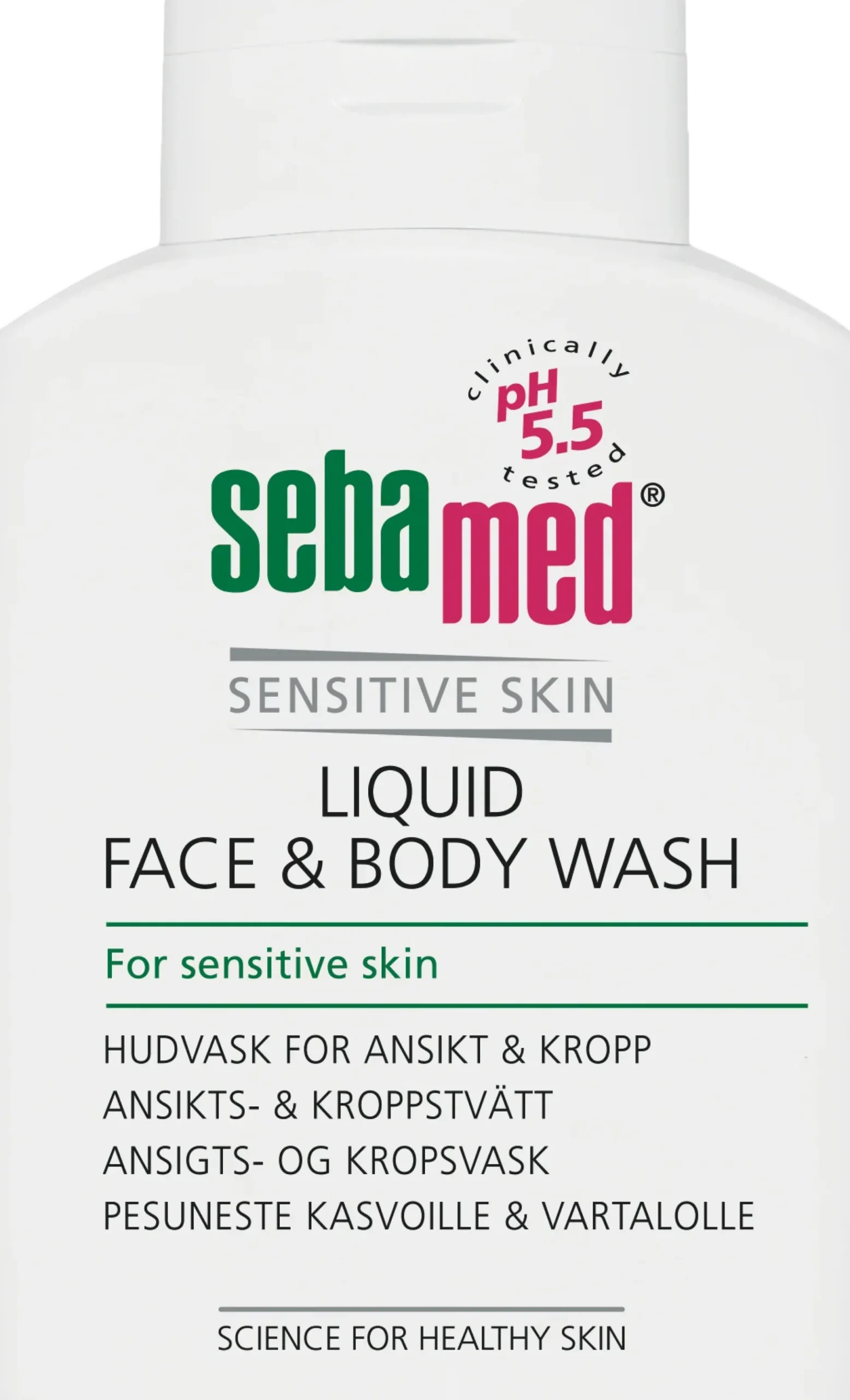 Sebamed Liquid Face & Body Wash -pesuneste - eri kokoja