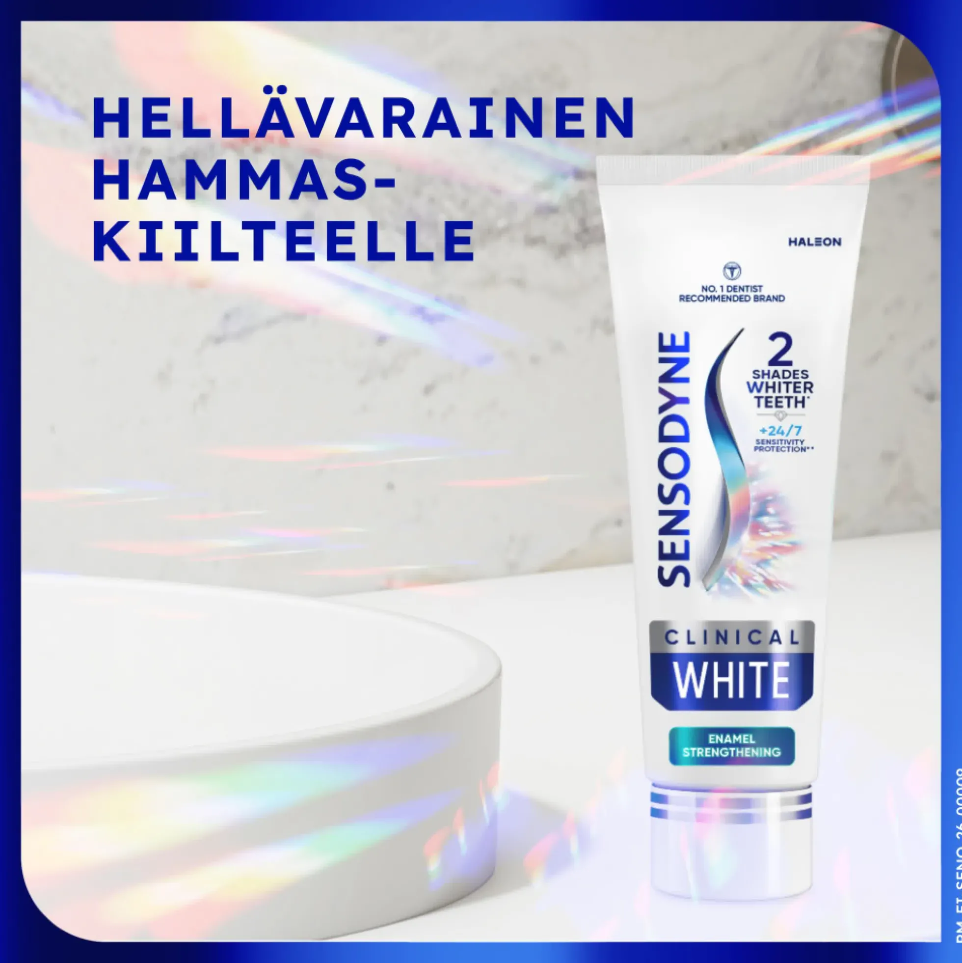 Sensodyne Clinical White Enamel Strengthening valkaiseva hammastahna 75ml
