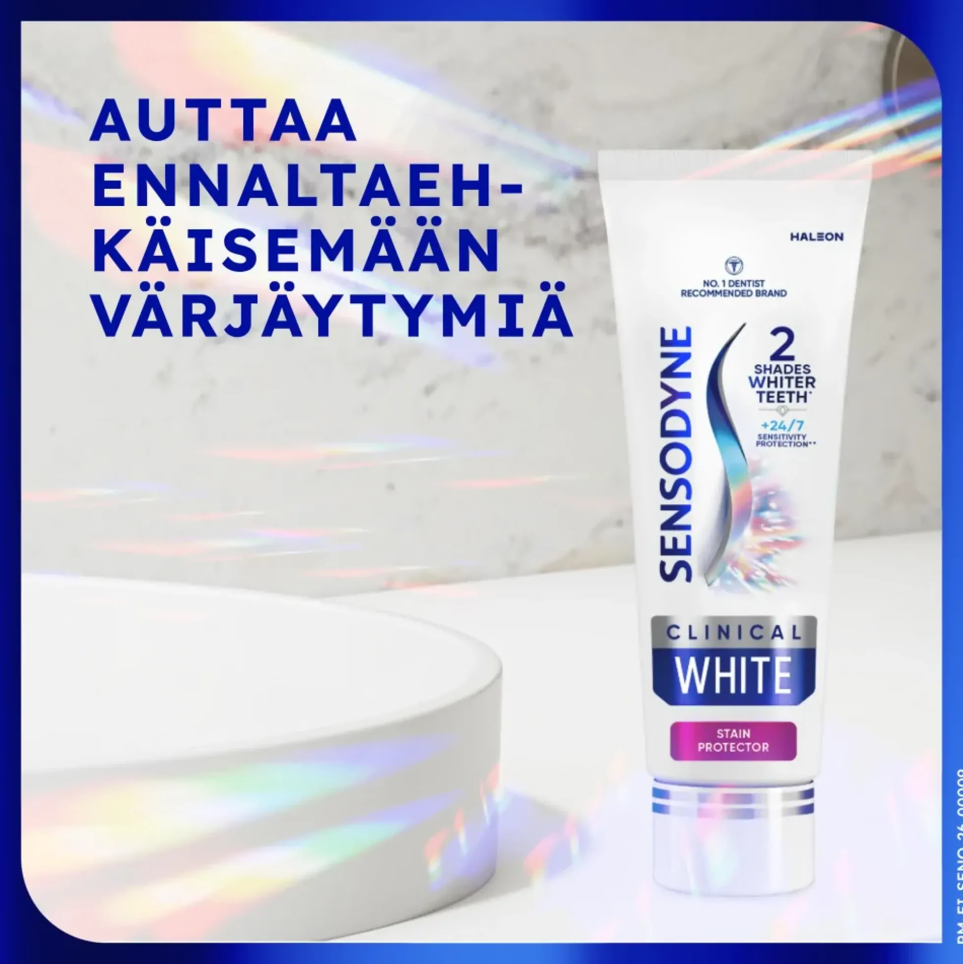 Sensodyne Clinical White Stain Protector valkaiseva hammastahna 75 ml