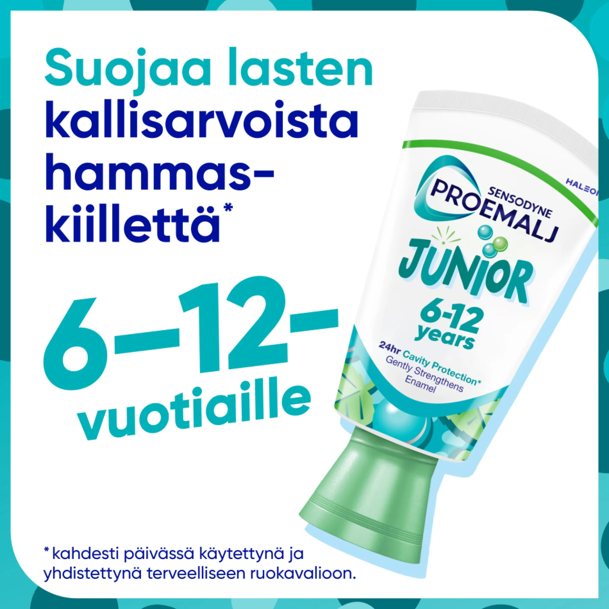 Sensodyne ProEmalj Junior hammastahna 6-12 vuotiaat 50 ml