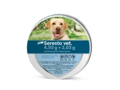 SERESTO VET KOIRILLE YLI 8 KG - 4,5+2,03 g