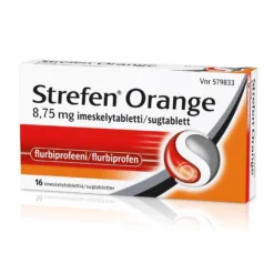 STREFEN ORANGE 8,75 mg tulehduskipulääke-imeskelytabletti kurkkukipuun
