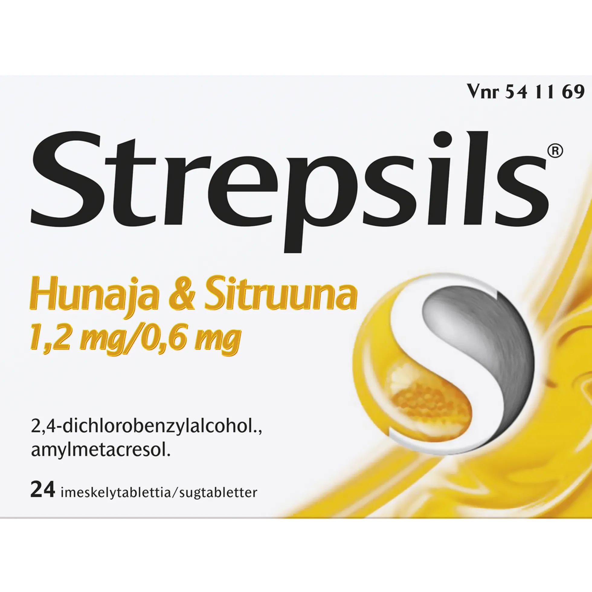 STREPSILS HUNAJA & SITRUUNA imeskelytabletti -eri kokoja